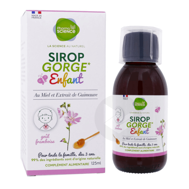 SIROP GORGE ENFANT 125ml