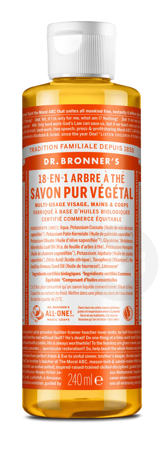 Savon liquide Arbre à thé 240ml