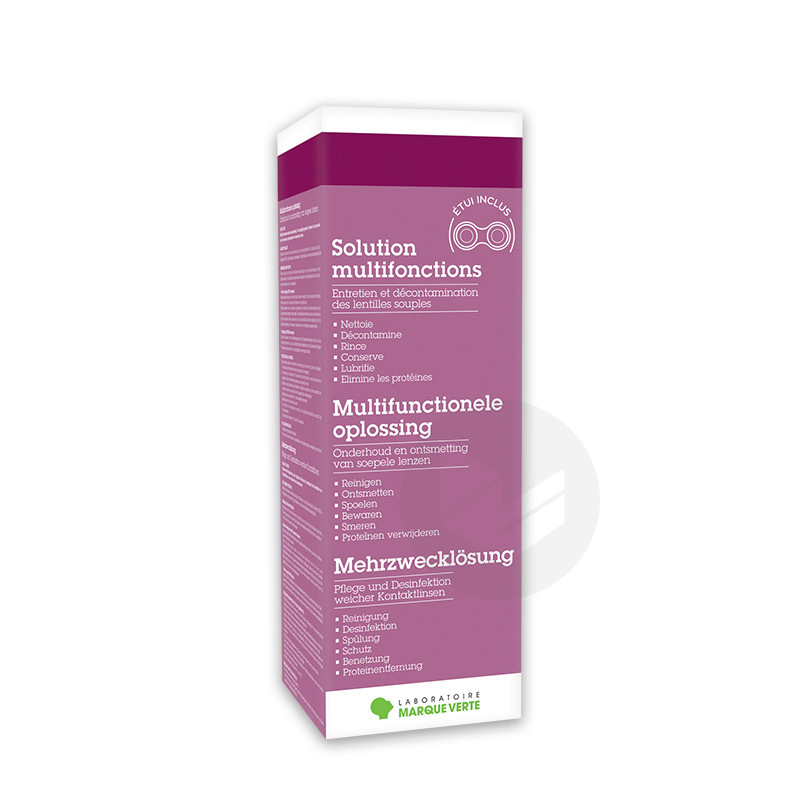 Solution nettoyante pour lentille souple 360ml