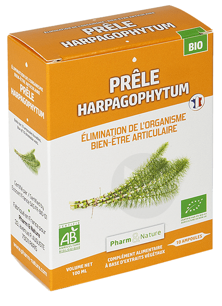 Prêle Harpagophytum 10 ampoules