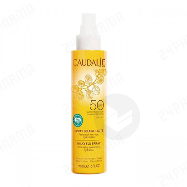 Solaire SPF50 spray lacté 75ml