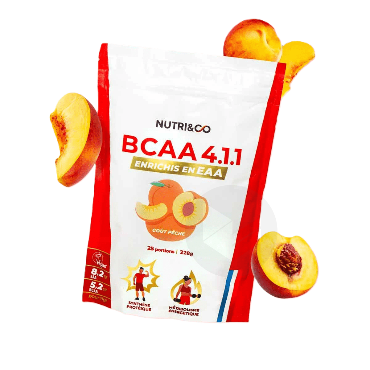 BCAA 4.1.1 Goût Pêche 230g