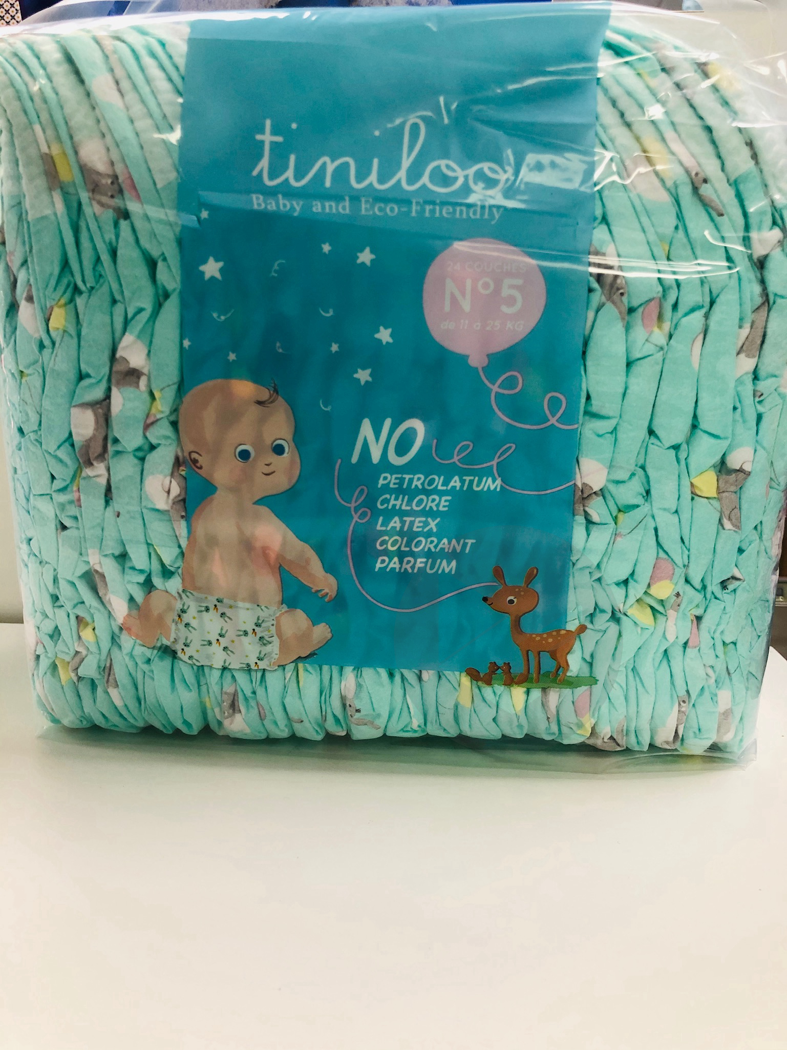 Tiniloo couche taille 5 (11 à 25 kg)