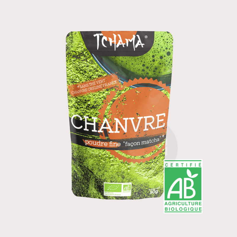 Poudre de chanvre bio Tchama 50g