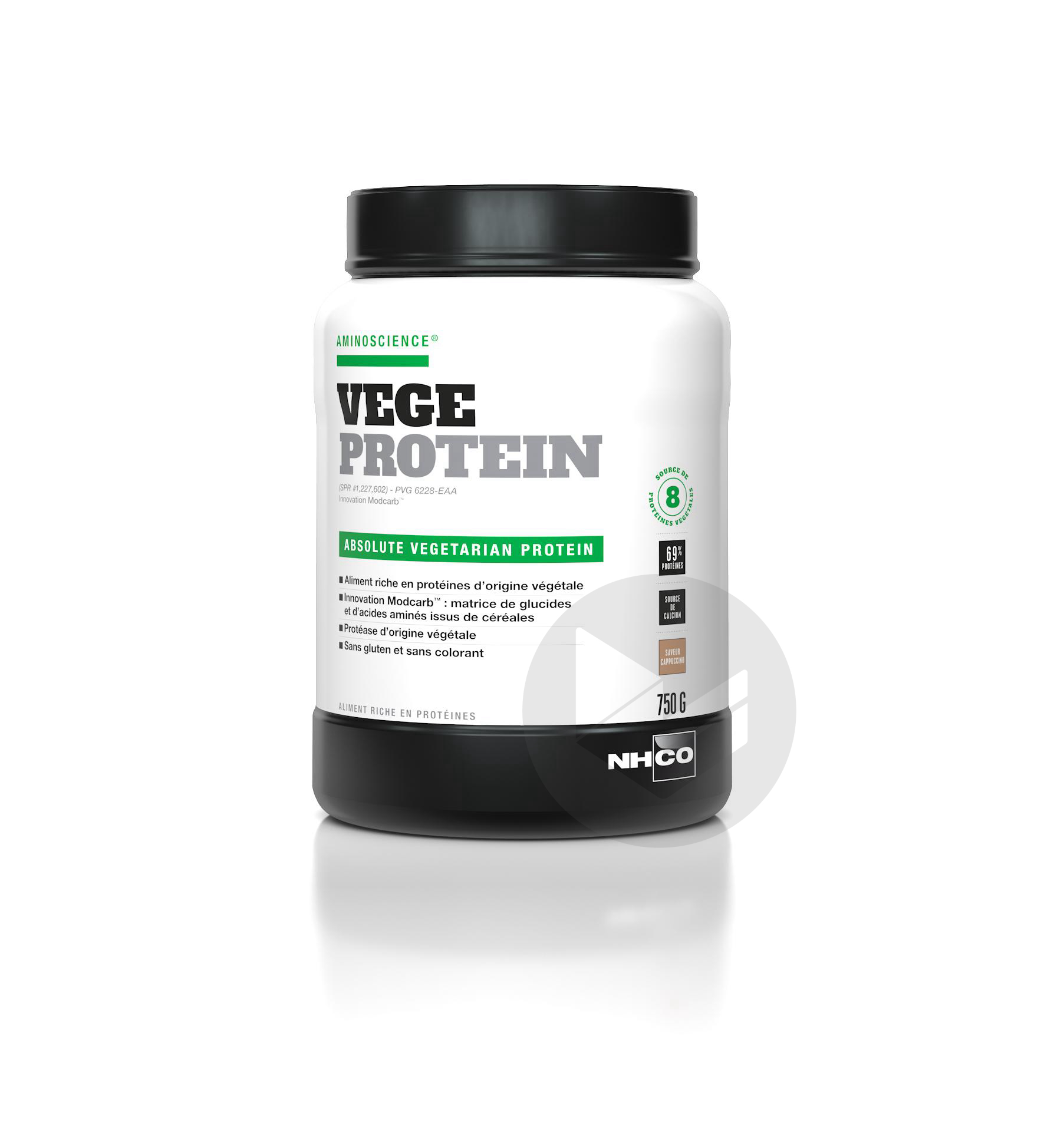 Vege protein cappuccino 750 g