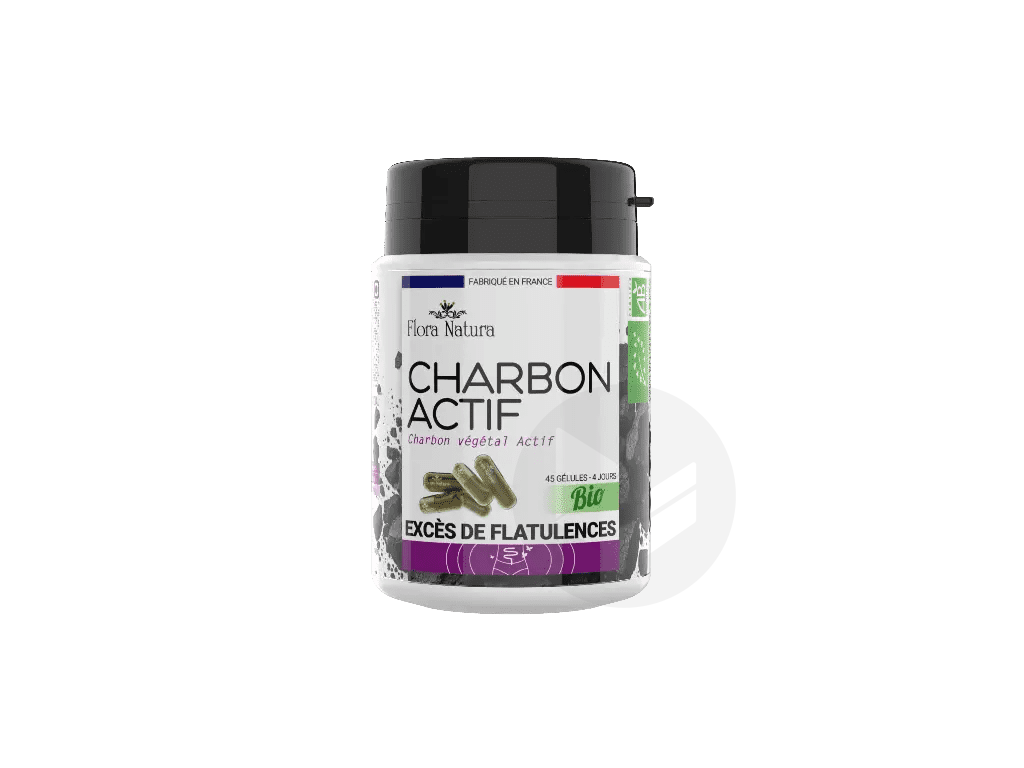 Charbon Actif BIO 45 gélules