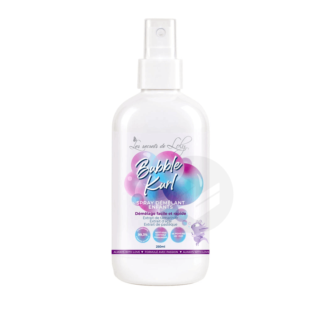 Bubble Kurl Spray Démêlant enfants 250ml