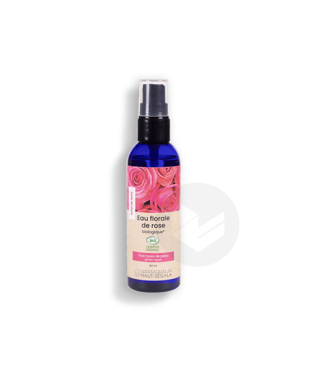 Eau florale de rose certifiée BIO 100ml