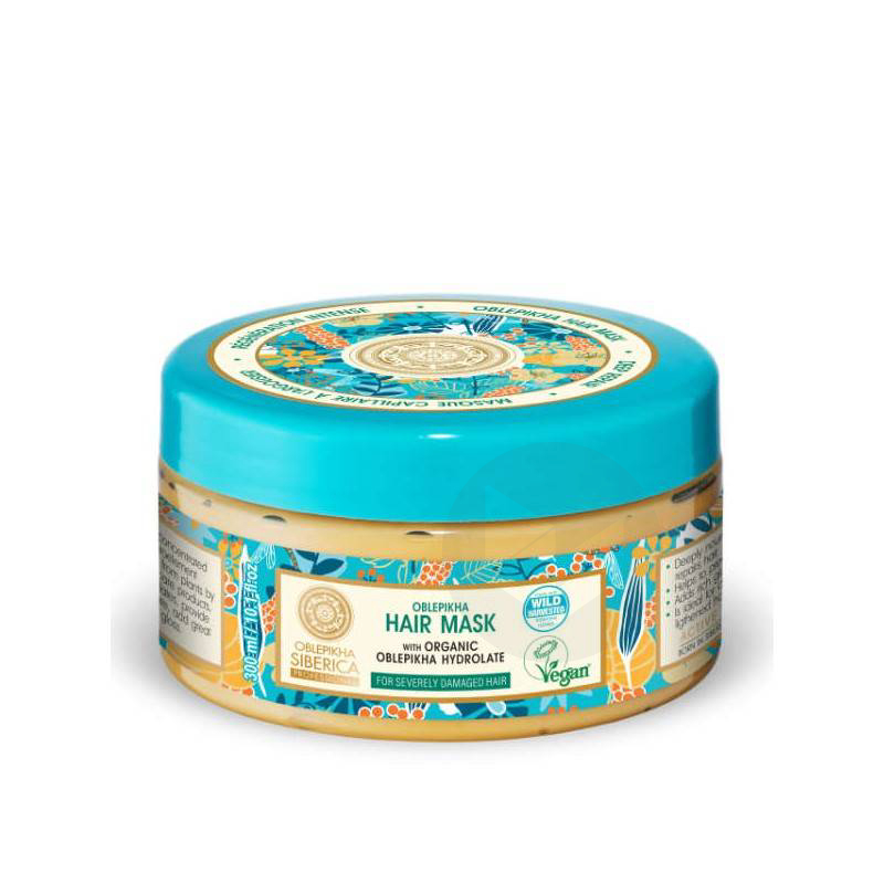 Masque Capillaire à l'Argousier Cheveux Fragilisés et Abimés 300ml