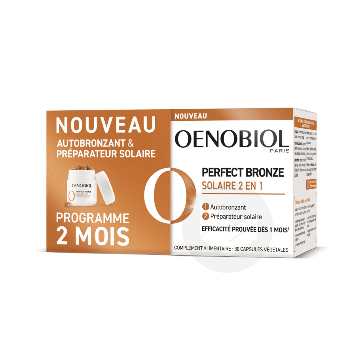 PERFECT BRONZE - Solaire 2-en-1 2x30 Capsules