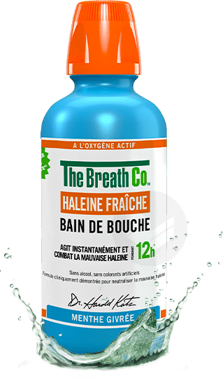 Bain de bouche haleine fraîche menthe givrée 500ml