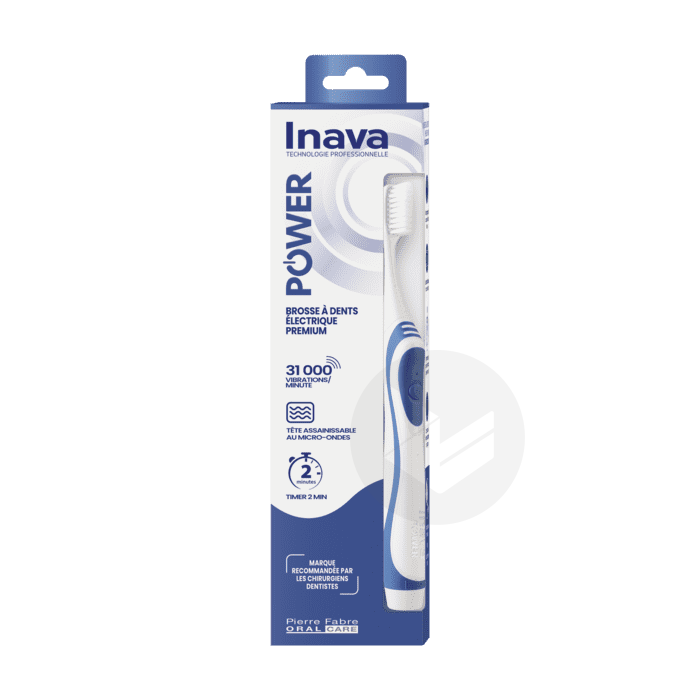 Inava brosse à dents Power Blue