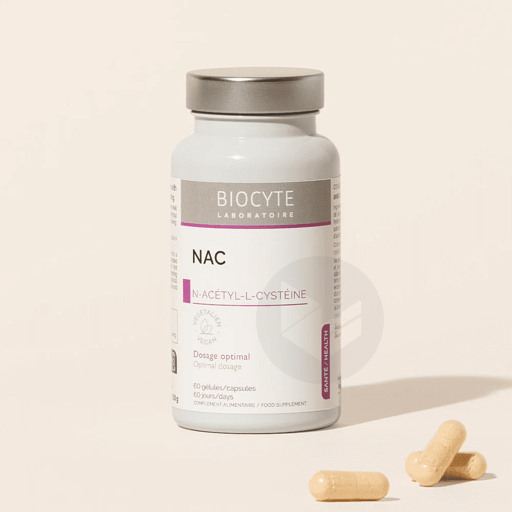NAC N-Acétyl-LCystéine 60 Gélules