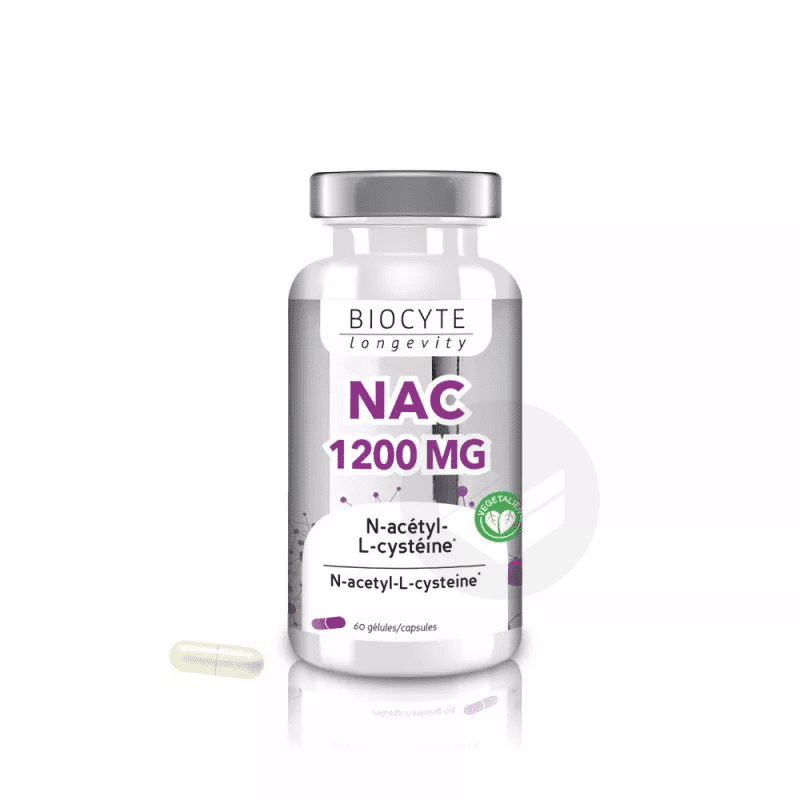 NAC 1200 mg 60 gélules