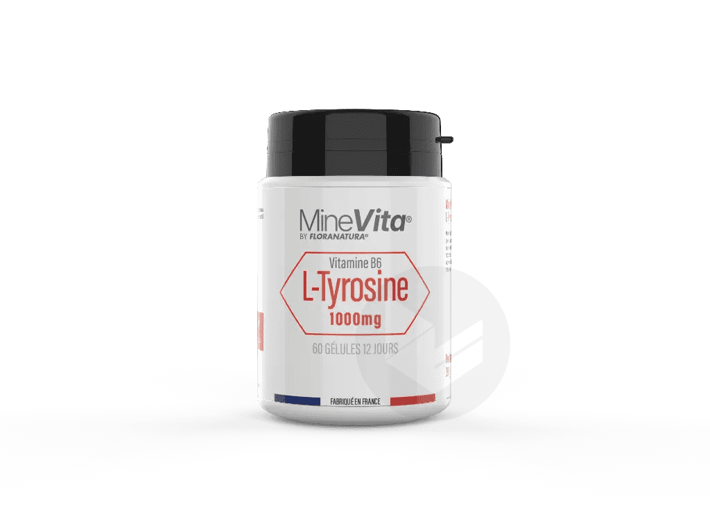 L-Tyrosine 1000 mg 60 gélules