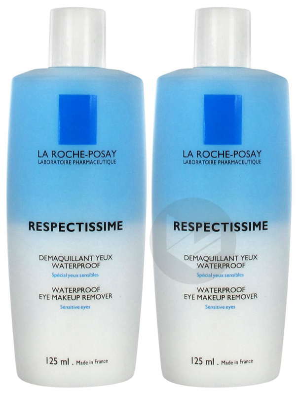 Respectissime Démaquillant Yeux Waterproof Lot de 2