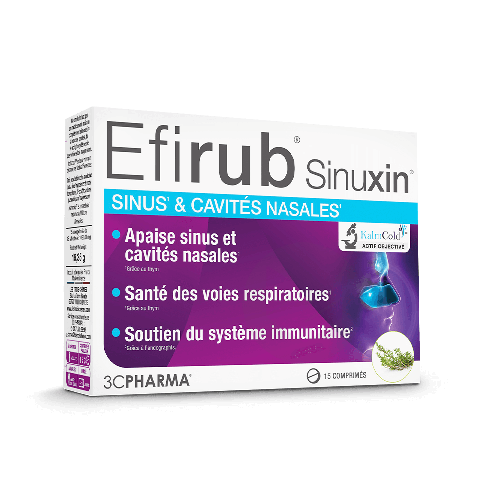 Efirub Sinuxin 15 comprimés