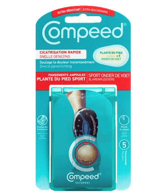 Pansement Ampoules Plante du Pied Sport x5