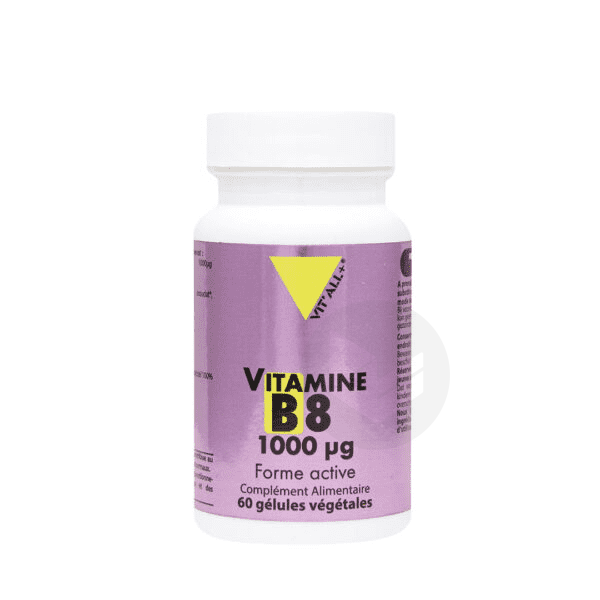 Vitamine B8 1000mg 60 gélules