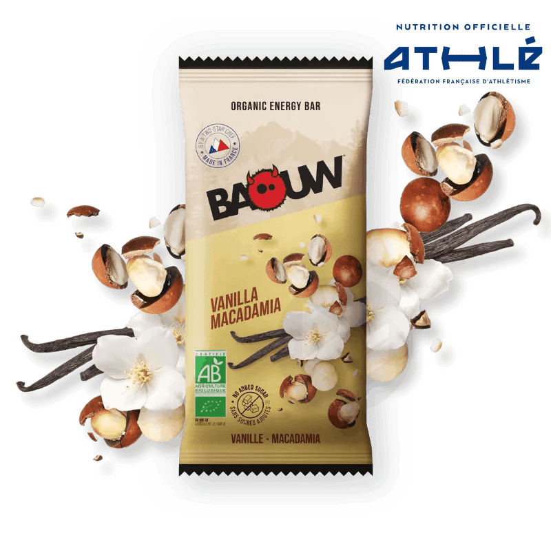 Barres Énergétiques Vanille Macadamia 50g