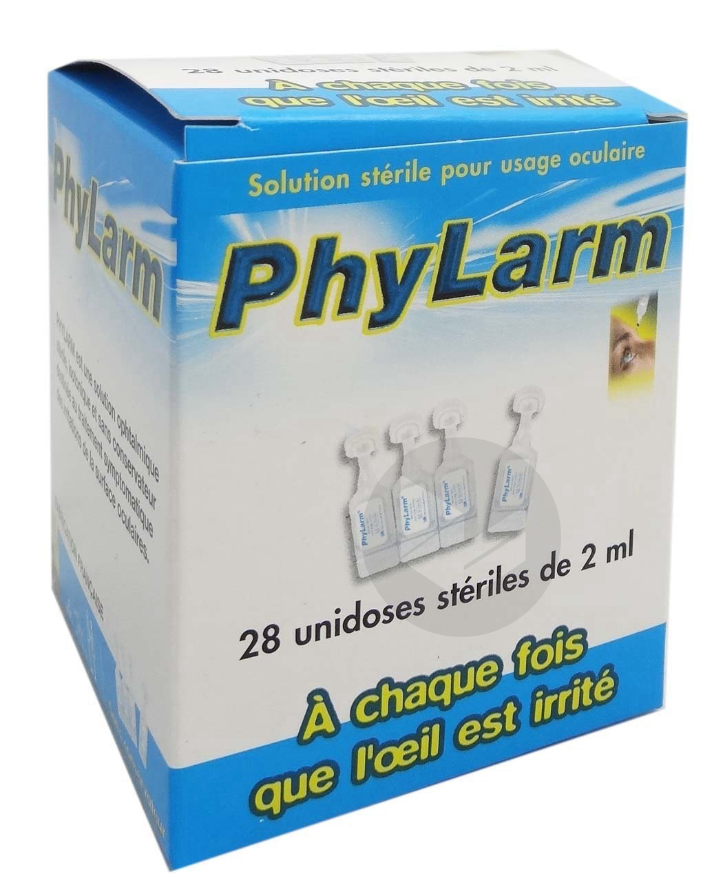 Phylarm 0,9% S Oculaire Irrigation 28x2ml