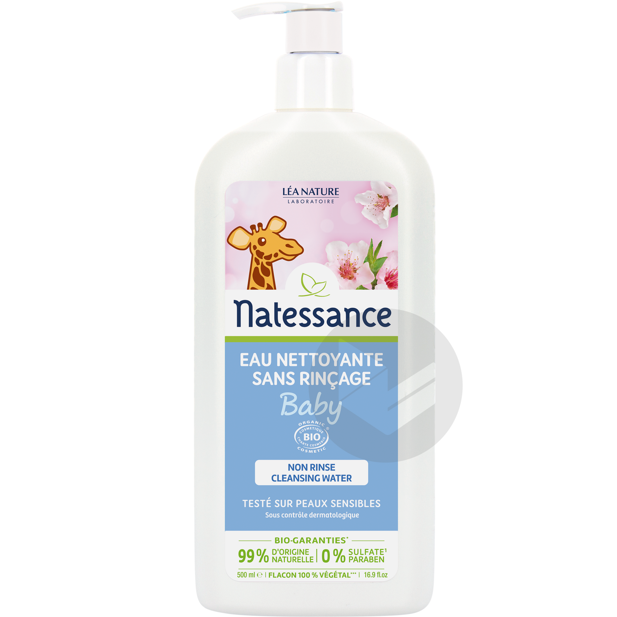 Eau nettoyante sans rinçage 500ml
