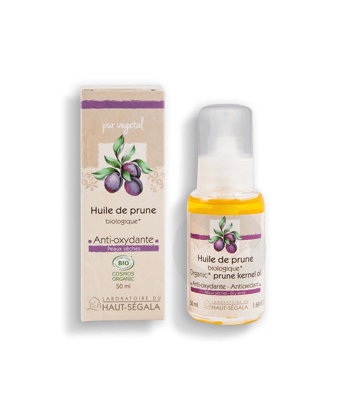 Huile de prune certifiée BIO 50ml
