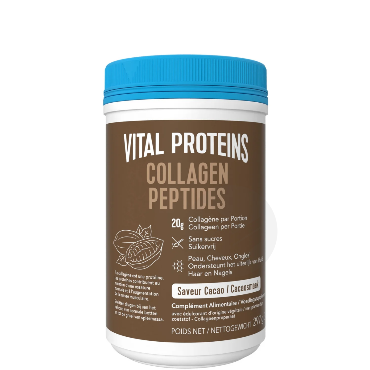 Collagen Peptides 297g Saveur Cacao