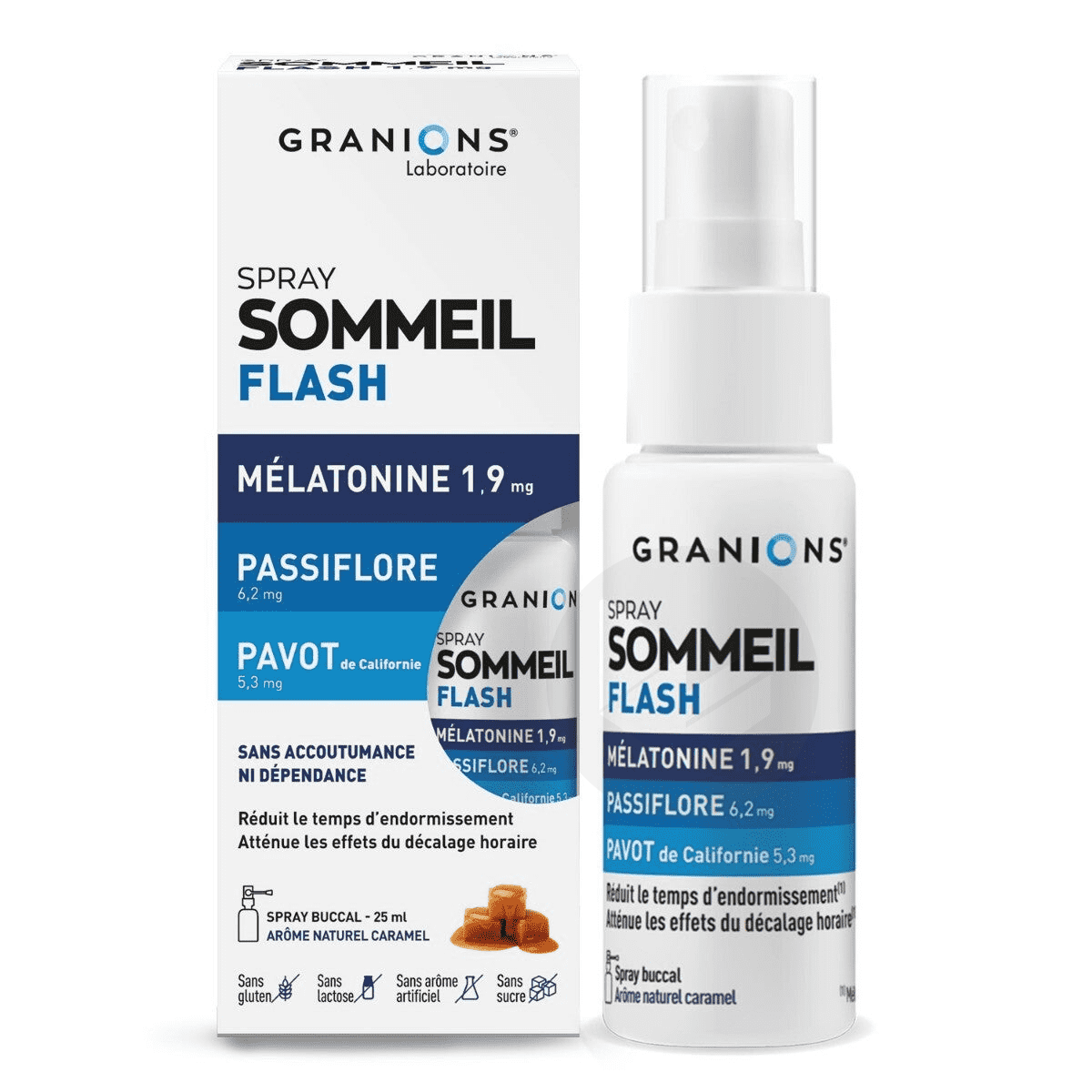 Spray mélatonine sommeil 25ml