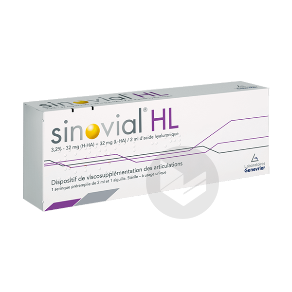 Sinovial HL 3,2% seringue 2ml