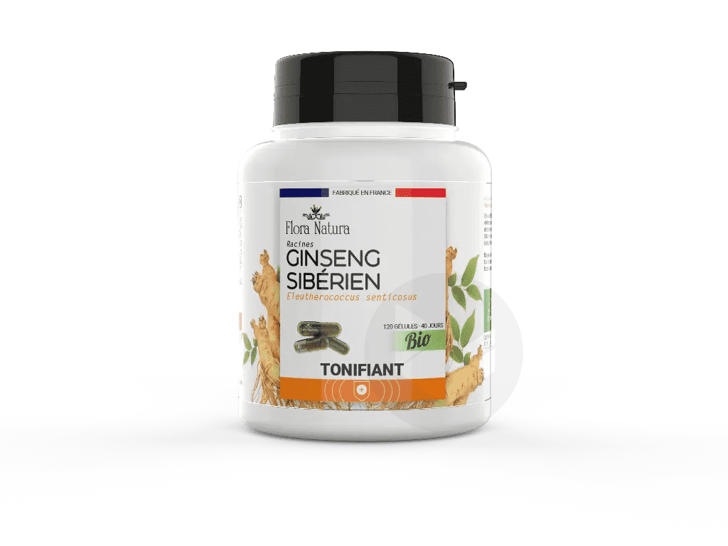 Ginseng Sibérien BIO 120 gélules