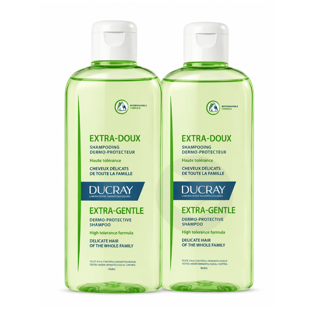 Shampooing Dermo-Protecteur Cheveux Délicats 2x400ml