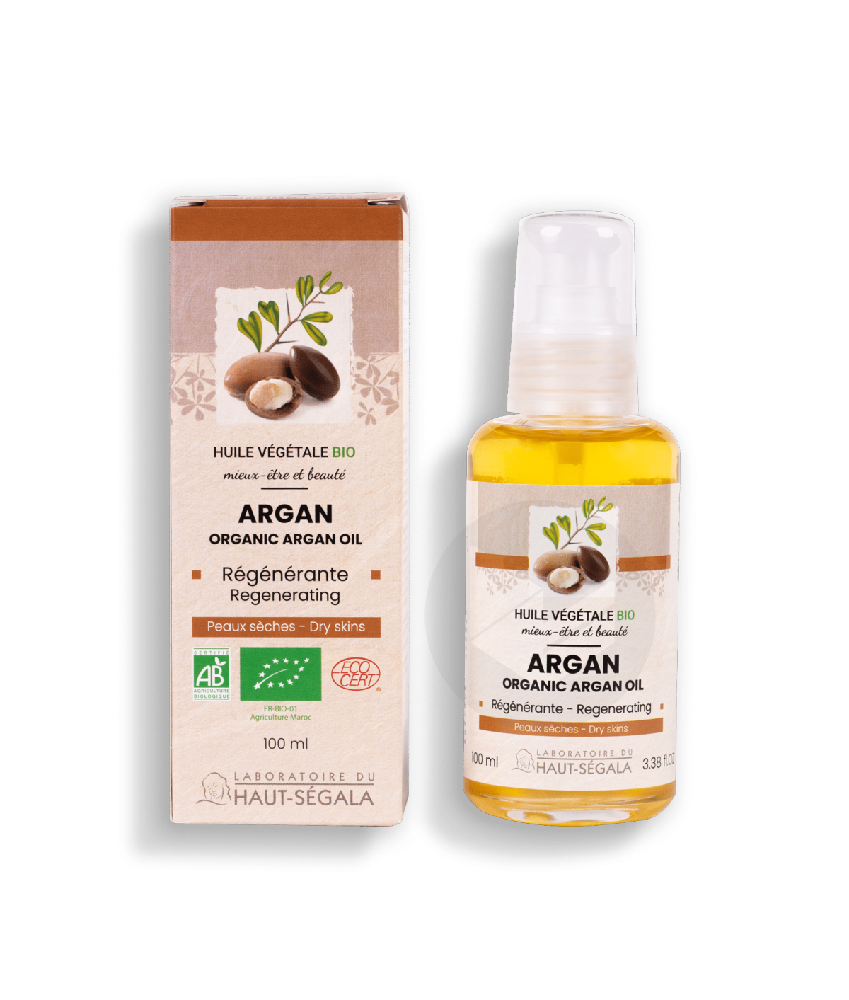 Huile d’argan certifiée BIO 100ml