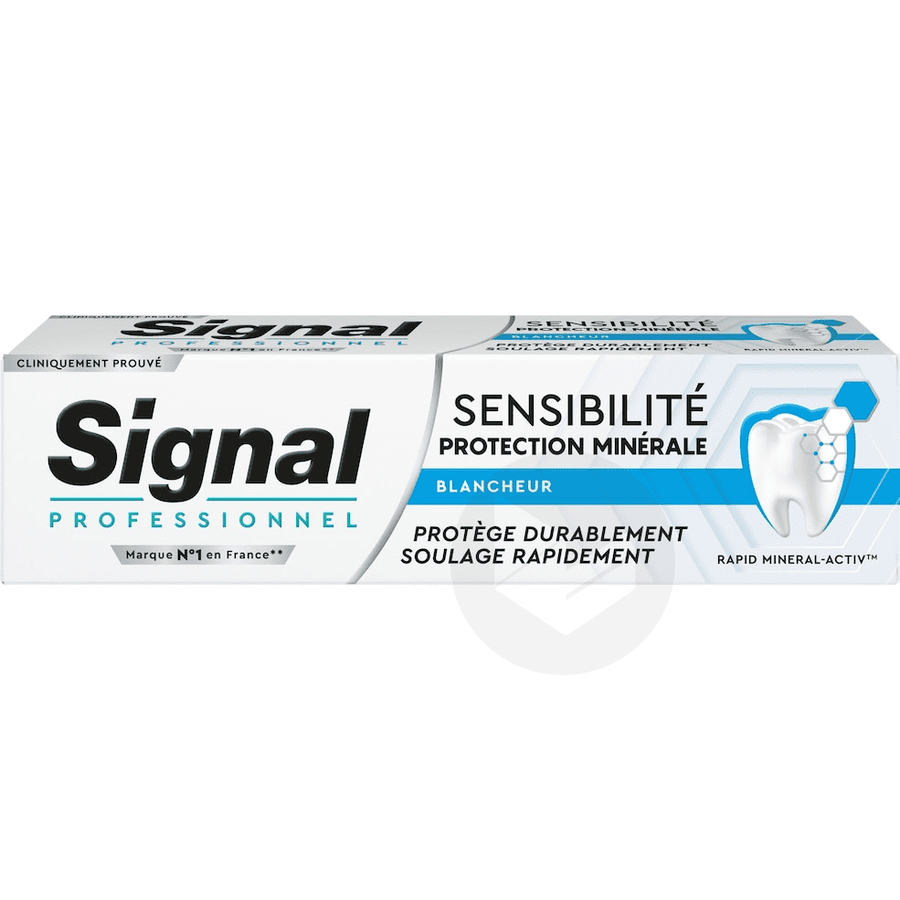 Dentifrice Sensibilité Protection Minérale Blancheur 75ml