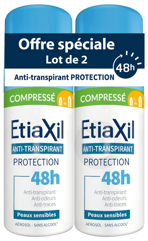 Etiaxil Anti-transpirant Protection 48h 2x100ml