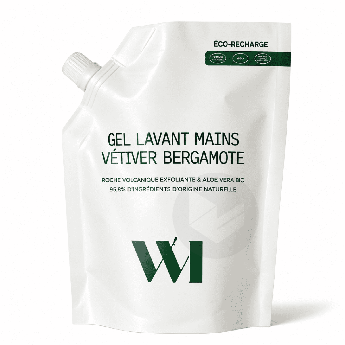 Éco-recharge Gel Lavant Mains Exfoliant Vétiver & Bergamote 500ml