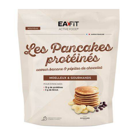 Les Pancakes protéinés banane & pépites de chocolat 400g