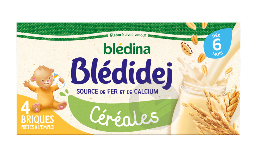 Blédidej Lait Céréales  4x250ml