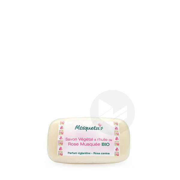 Savon végétal Rose Musquée bio 125g
