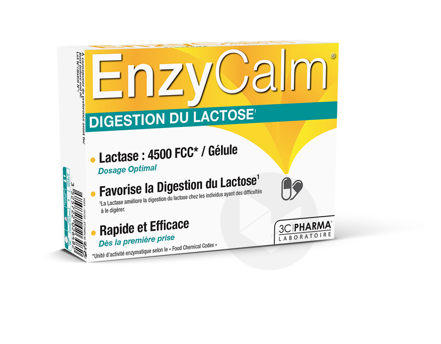 Enzycalm Digestion Du Lactose 30 gélules