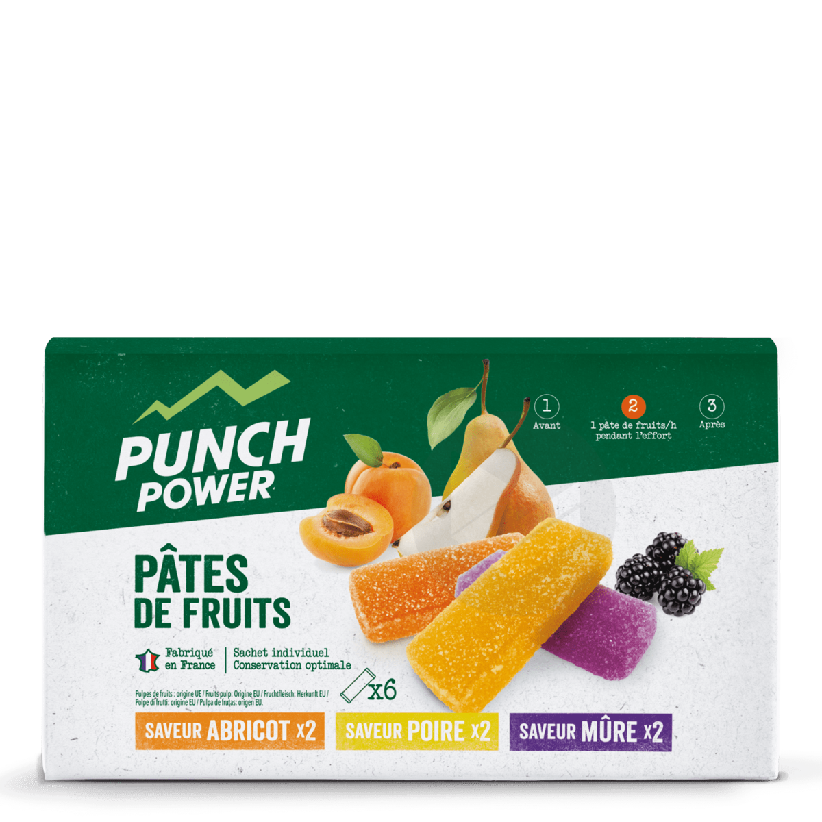 Pack Multifruits 6 x 30g