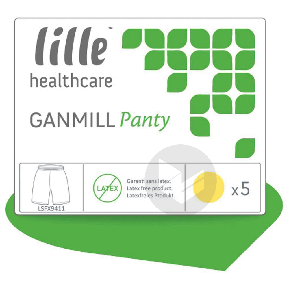 LILLE GANMILL PANTY - Taille M - 5 slips