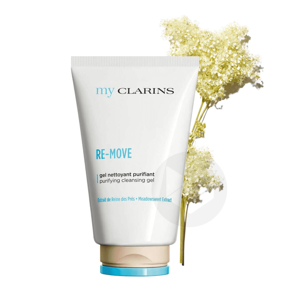 RE-MOVE gel nettoyant purifiant Peaux jeunes 125ml