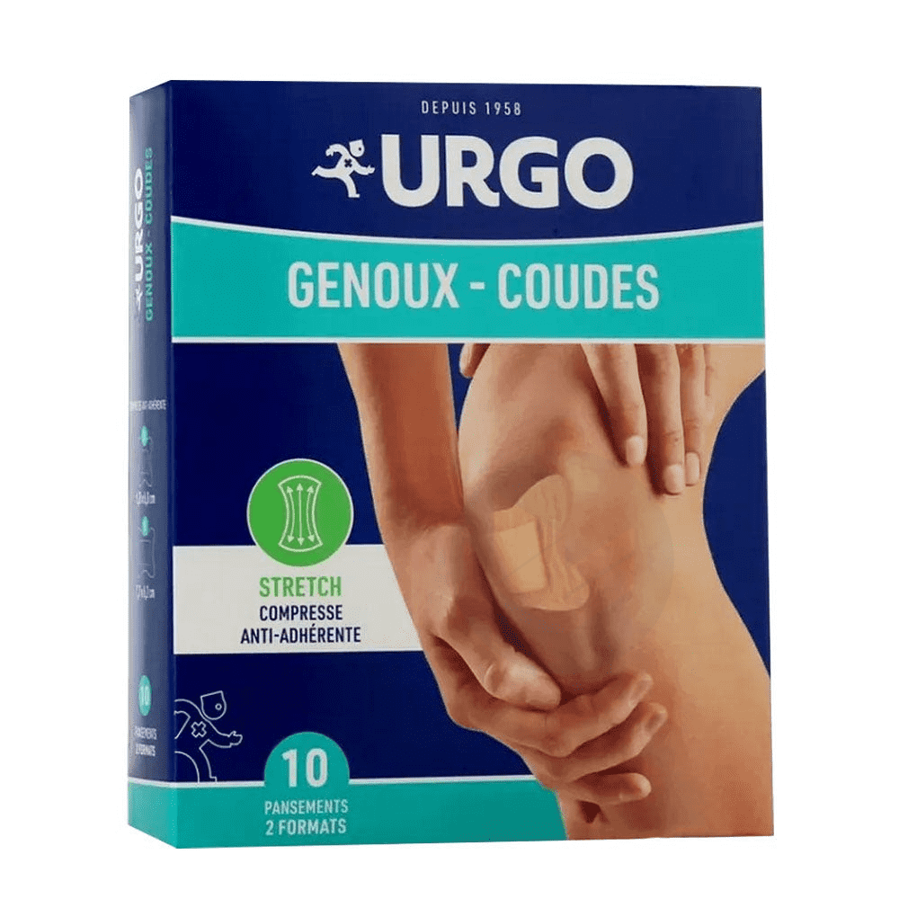 Pansements Spécial Genoux et coudes 2 formats x10