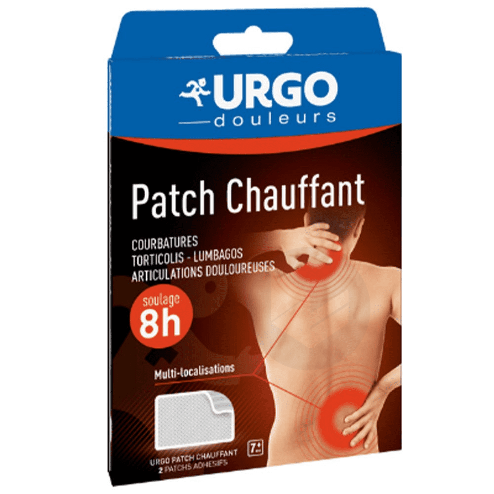Patch Chauffant Decontractant 8h x2