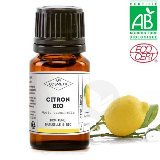Huile essentielle Citron Bio 10ml