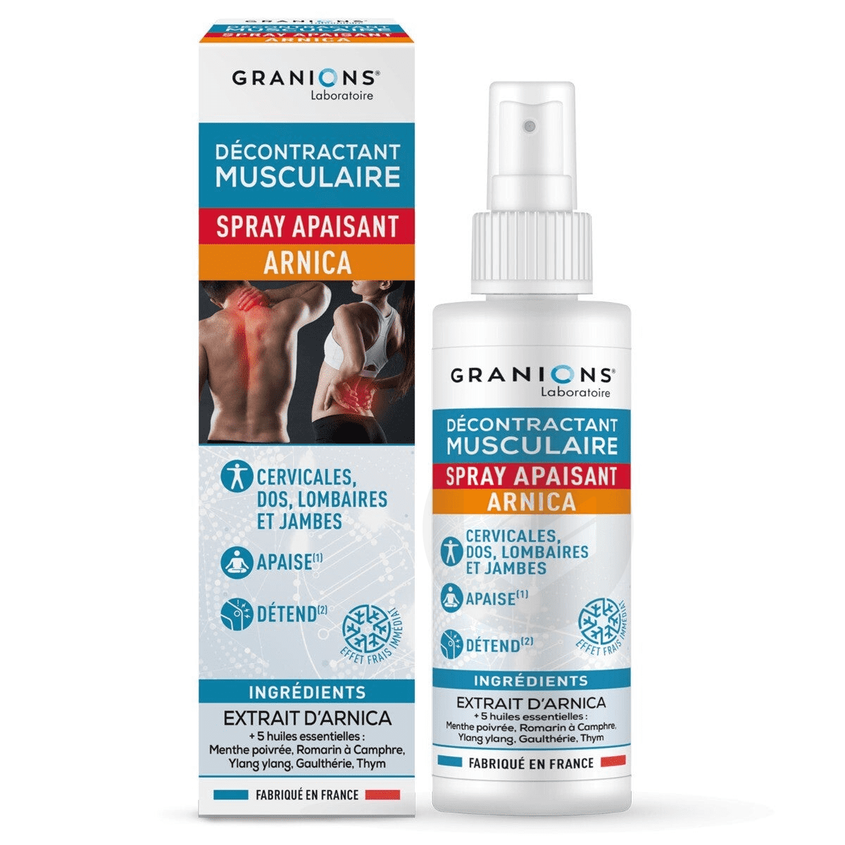 Décontractant Musculaire spray apaisant 100ml