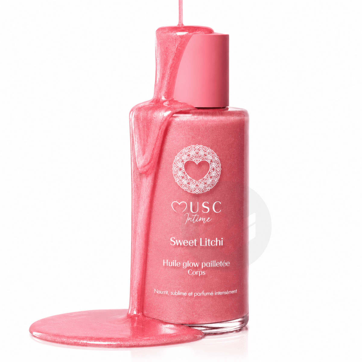 Huile Glow Pailletée Corps Sweet Litchi 100ml