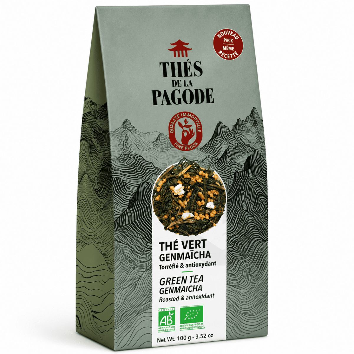 Thé Vert Genmaicha du Japon 100g
