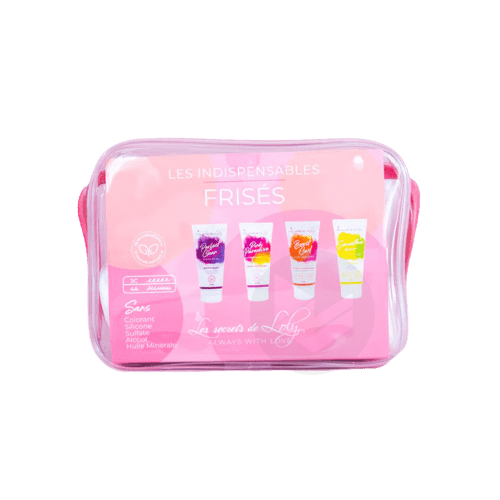 Trousse Voyage Cheveux Frisés 4x100ml